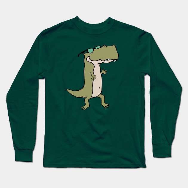 Hey Rex Long Sleeve T-Shirt by jacisjake